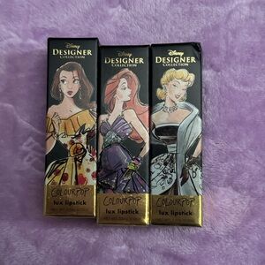 ColourPop Disney Designer Lux Lipstick Trio
